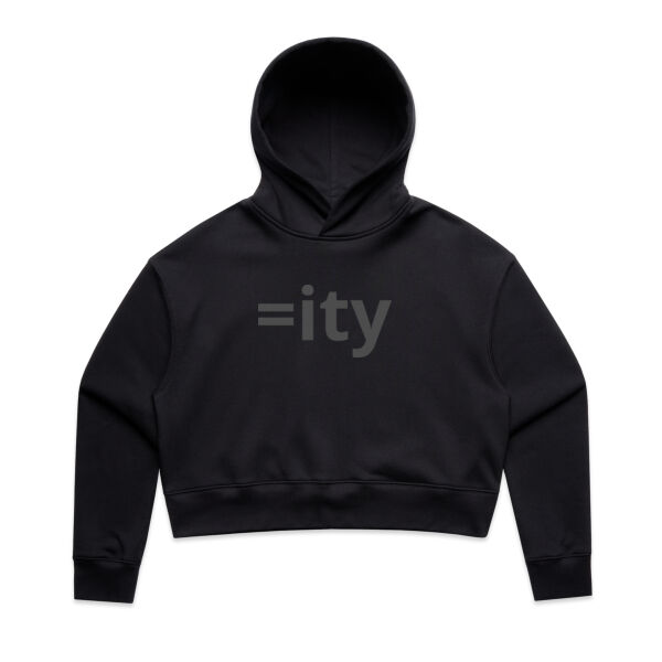 heather - AS Colour Womens Relax Crop Hood Thumbnail