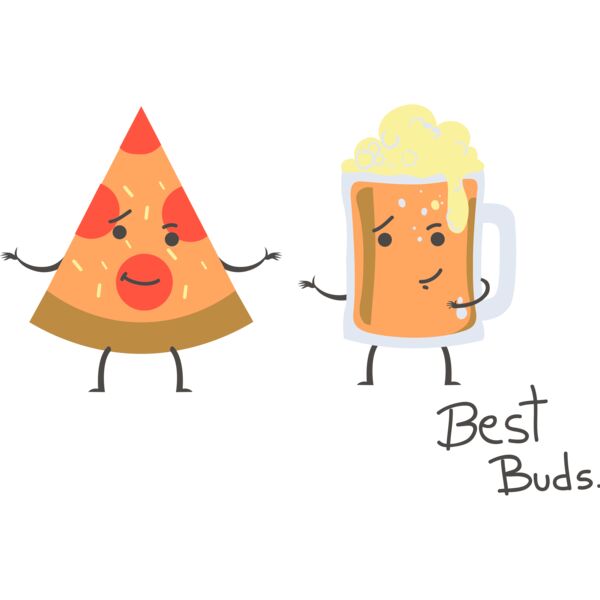 Pizza And Beer Best Buds Thumbnail
